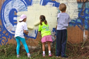Wipe Out Graffiti - Private Project @ The Fabrication Yard | Dallas | Texas | United States